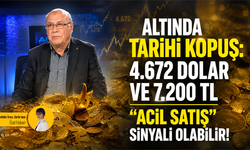Altında tarihi kopuş: 4.672 dolar ve 7.200 tl görüldü "Acil satış" sinyali olabilir