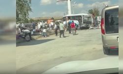 Ankara'da feci kazada halk otobüsü ile kamyon çarpıştı: Kazada yaralılar var