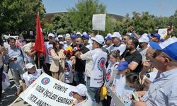 Doruk Madencilik işçilerinden Ankara Garı’na yürüyüş