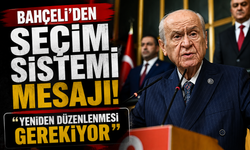 Bahçeli’den seçim sistemi mesajı! “Yeniden düzenlenmesi gerekiyor”
