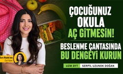 Çocuğunuz okula aç gitmesin! Beslenme çantasında bu dengeyi kurun