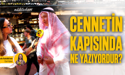 Cennetin kapısında ne yazıyor?