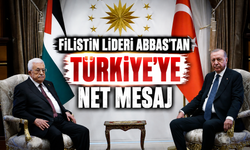 Filistin lideri Abbas'tan Türkiye'ye net mesaj: "Haklarımıza desteğiniz için teşekkür ediyorum"