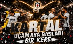 Kartal uçmaya başladı bir kere