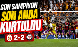 Son şampiyon son dakikada kurtuldu