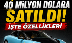 Ferrari Luce Açık Artırmada 40 Milyon Dolara Satıldı! İşte özellikleri