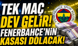 Tek maç dev gelir! Fenerbahçe'nin kasası dolacak