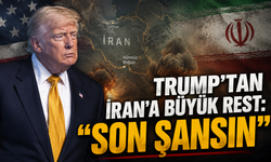Trump'tan İran'a büyük rest: "Son şansın"
