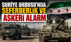 Suriye Ordusu'nda seferberlik ve askeri alarm