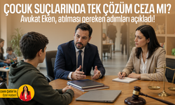 Çocuk suçlarında tek çözüm ceza mı? Avukat Eken, atılması gereken adımları açıkladı!