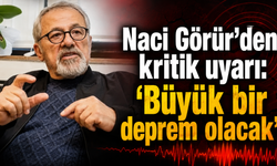 Naci Görür’den kritik uyarı: “Büyük bir deprem olacak”