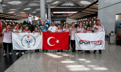Ay-yıldızlı judocular dünya zirvesi için yola çıktı