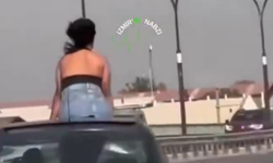 Manisa’da sunroof’tan çıkan kadının görüntüleri gündem olmuştu: O anların farklı açıları ortaya çıktı