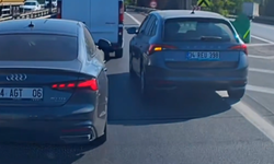İstanbul’da trafikte “kaynak yapma” inatlaşması: Araçları birbirine sıkıştırdılar
