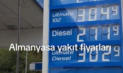 Almanya’daki akaryakıt fiyatlarını gösteren gurbetçi: “Türkiye’de yakıt fiyatları çok diyenlere gelsin”