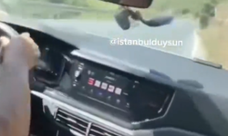 Eyüpsultan’da direksiyon eğitimi sırasında kaza: Virajı dönerken yol kenarına çarptı