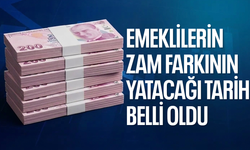 Emekli maaş farkının hesaplara yatacağı tarih belli oldu