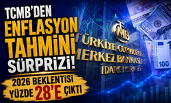 TCMB’den enflasyon tahmini sürprizi! 2026 beklentisi yüzde 28’e çıktı