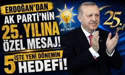 Erdoğan’dan AK Parti’nin 25. yılına özel mesaj: İşte yeni dönemin 5 hedefi