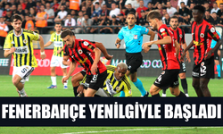Fenerbahçe, sezona yenilgiyle başladı! Gençlerbirliği, 2-1 galip geldi