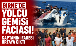 Girne’de yolcu gemisi faciası! Kaptanın ifadesi ortaya çıktı: “Dalgalar ön tarafı kopardı”