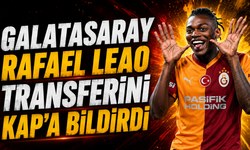 Galatasaray Rafael Leao transferini KAP’a bildirdi