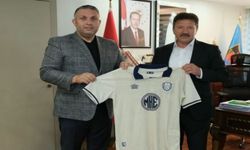 Ankaragücü Başkanı İlhami Alparslan’dan Mehmet Yiğiner’e anlamlı ziyaret