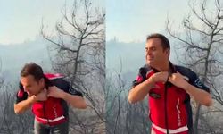 Yangını anlatıyordu! Belediye başkanı canlı yayında yaralandı