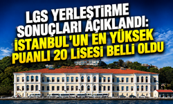 LGS yerleştirme sonuçları açıklandı: İlk 20 okul arasında İmam Hatip liseleri de var