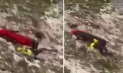 Sağlık çalışanı kayalıklardan yuvarlandı! Kurtarma operasyonunda korku dolu anlar