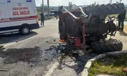 Kırşehir'de feci kaza! Kamyon dorsesinin altında kalan işçi hayatını kaybetti