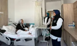 Kızılcahamam’da hastalara sürpriz ziyaret! Başkan Acar’ın mesajı tek tek iletildi