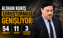 Alihan Kuriş soruşturması genişliyor: 54 gözaltı, 11 şirket ve 3 derneğe kayyım
