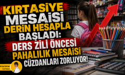 Kırtasiye mesaisi derin hesapla başladı: Ders zili öncesi pahalılık cüzdanları zorluyor!