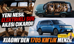 Yeni telefon değil, yeni nesil elektrikli SUV ailesi çıkardı! Xiaomi'den 1705 km'lik menzil