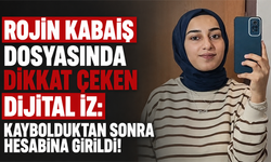 Rojin Kabaiş dosyasında dikkat çeken dijital iz: Kaybolduktan sonra hesabına girildi!