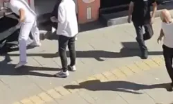 Gaziosmanpaşa’da kadına silahlı saldırı kamerada! Saldırganı polis ikna etmeye çalışıyor