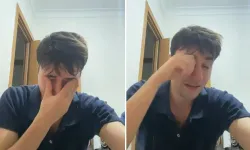 Sevgilisi tarafından aldatılan genç, "Kimseye anlatamıyorum" diyerek gözyaşlarına boğuldu