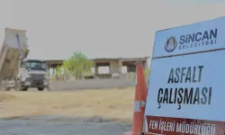 Sincan’da asfalt çalışmaları hız kesmiyor!