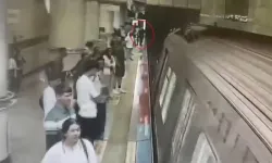 Şişli’de görme engelli genç metro raylarına düştü! O anlar kamerada