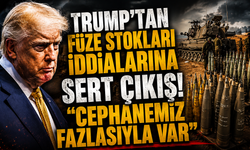 Trump'tan füze stokları iddialarına sert çıkış! "Cephanemiz fazlasıyla var"