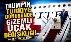 Trump’ın Türkiye dönüşünde gizemli uçak değişikliği! Nedeni belli oldu