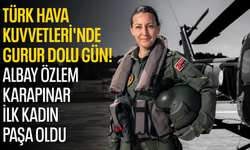 Türk Hava Kuvvetleri'nde tarihi ilk! Albay Özlem Karapınar ilk kadın paşa oldu