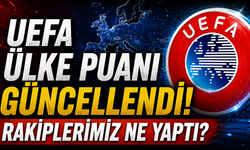 UEFA ülke puanı güncellendi! Rakiplerimiz ne yaptı?