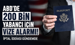 ABD’de 200 bin yabancı için vize alarmı! İptal iddiası gündemde