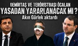 Akın Gürlek aktardı: Demirtaş ve teröristbaşı Öcalan yasadan yaralanacak mı?