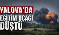 Yalova'da F-16 askeri eğitim uçağı düştü!