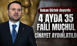 Bakan Gürlek duyurdu: 4 ayda 35 faili meçhul cinayet aydınlatıldı