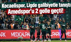 Kocaelispor - Amedspor: 2-0 | MAÇ SONUCU | Kocaelispor, Amedspor'u 2 golle geçti! Ligde galibiyetle tanıştı