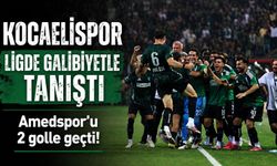 Kocaelispor - Amedspor: 2-0 | MAÇ SONUCU | Kocaelispor, Amedspor'u 2 golle geçti! Ligde galibiyetle tanıştı